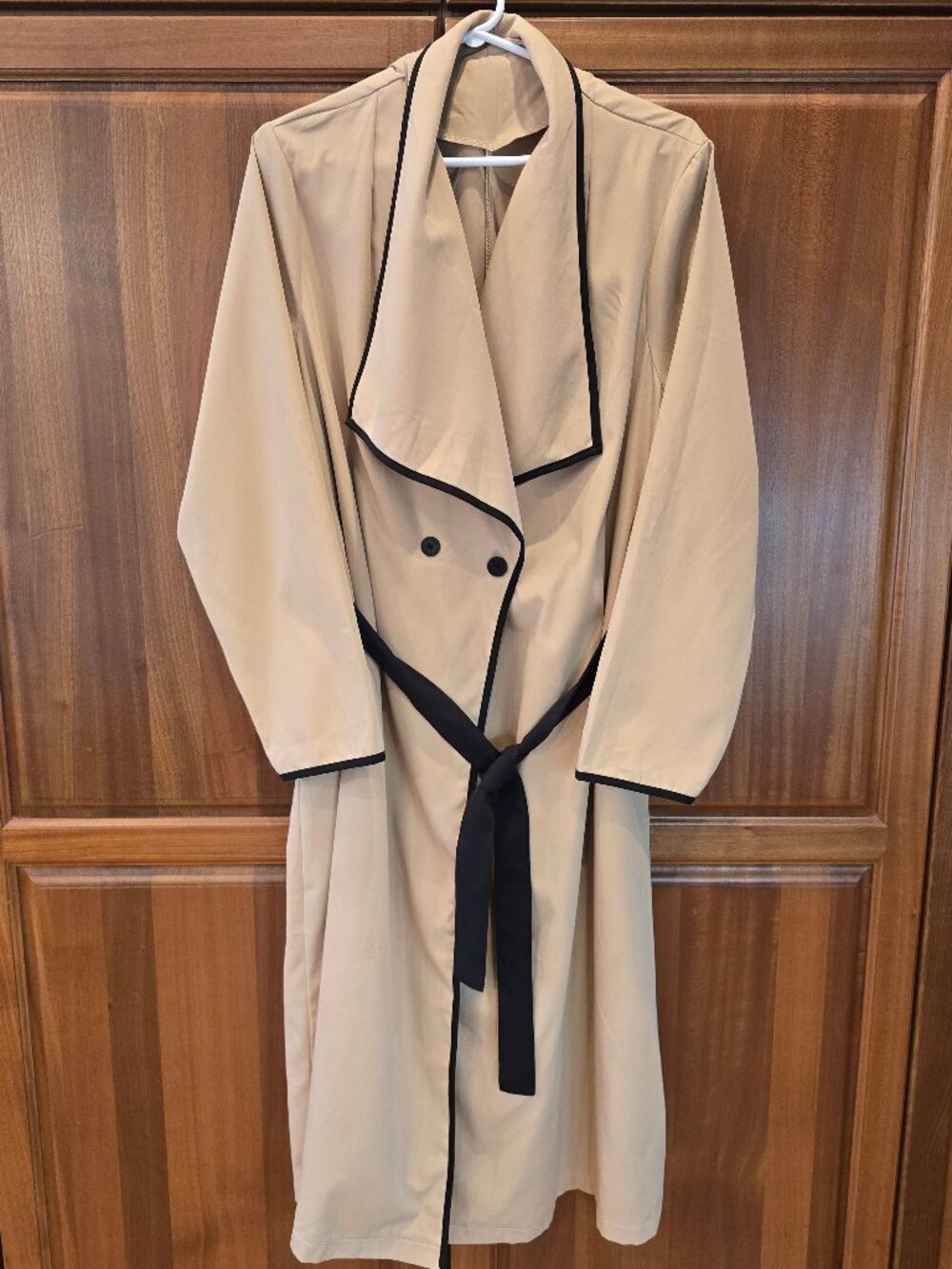 Shein trench coat/cardigan style light weight with belt 3XL - Picture 2 of 7